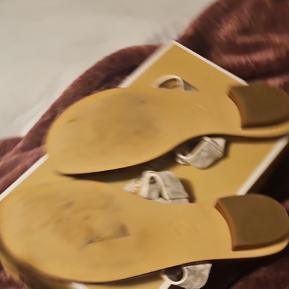 Michael Kors White Sandals - Picture 6 of 8